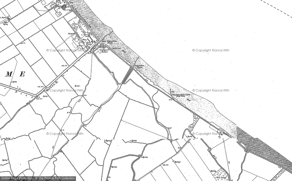 Old Map of Immingham Dock, 1905 - 1906 in 1905