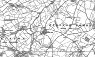Old Map of Inglesbatch, 1883 - 1884