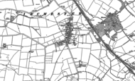 Old Map of Irchester, 1885 - 1899