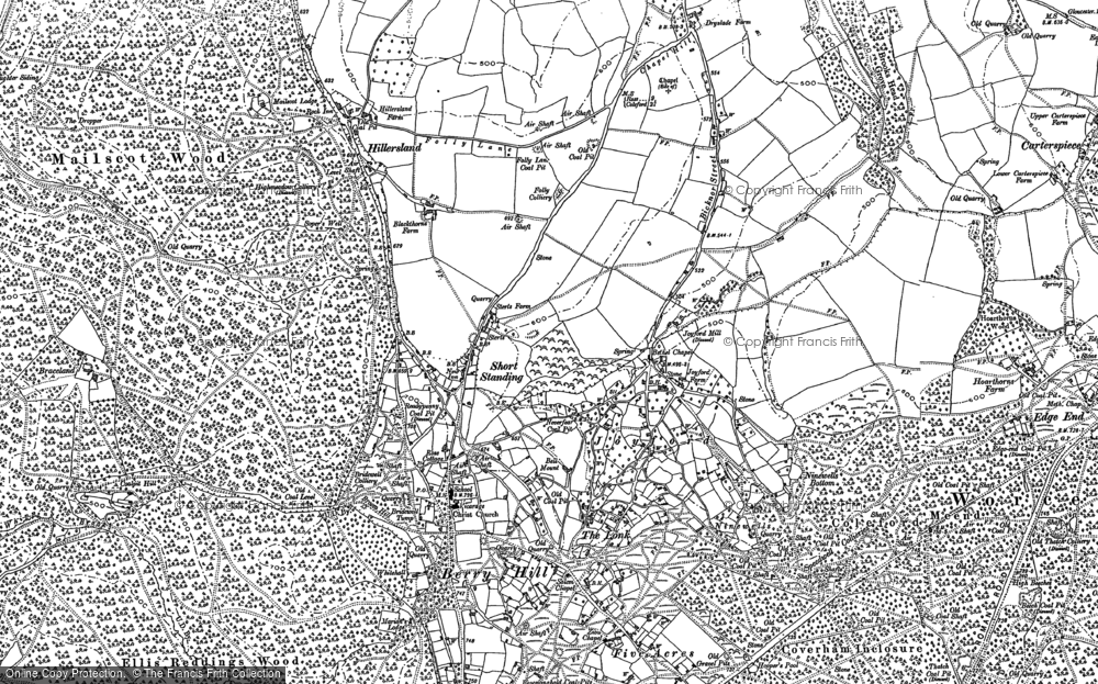 Old Map of Joyford, 1900 - 1901 in 1900