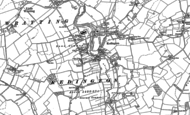 Old Map of Kedington, 1884 - 1902