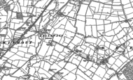 Old Map of Kellaways, 1899