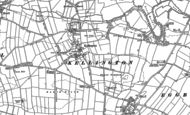 Old Map of Kellington, 1888 - 1890