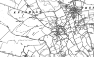 Old Map of Kelshall, 1896 - 1921