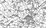 Old Map of Kelvedon Hatch, 1895