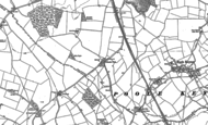 Old Map of Kemble Wick, 1898 - 1920