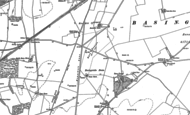 Old Map of Kempshott, 1894