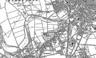 Old Map of Kempston, 1882
