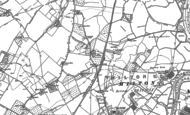 Old Map of Kemsley, 1896