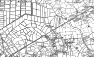 Old Map of Kenn Moor Gate, 1883 - 1902