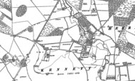 Old Map of Kennett, 1881 - 1901