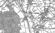 Old Map of Kennington, 1910 - 1919