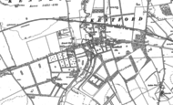 Old Map of Kentford, 1881 - 1901