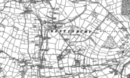 Old Map of Kentisbury, 1886 - 1887