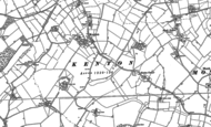 Old Map of Kenton, 1884