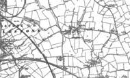 Old Map of Kenton, 1895