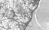 Old Map of Kents Bank, 1847 - 1938