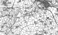 Old Map of Kergilliack, 1906