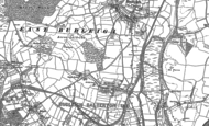 Old Map of Kersbrook, 1888 - 1903
