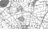 Old Map of Kersoe, 1884