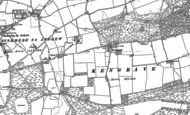 Old Map of Kesgrave, 1880 - 1881