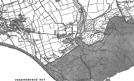 Old Map of Keyhaven, 1907