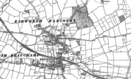 Old Map of Kibworth Harcourt, 1885