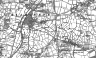 Old Map of Kilburn, 1880