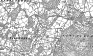 Old Map of Kilgwrrwg Common, 1900