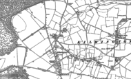 Old Map of Kilmington, 1900
