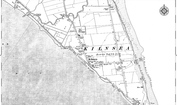 Old Map of Kilnsea, 1908
