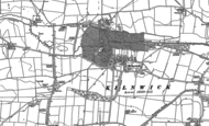 Old Map of Kilnwick, 1890