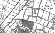 Old Map of Kilverstone Hall, 1903