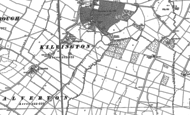 Old Map of Kilvington, 1887