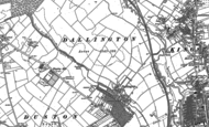 Old Map of King's Heath, 1884