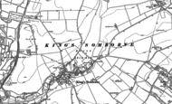 Old Map of King's Somborne, 1894 - 1895
