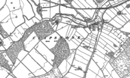 Old Map of Kings Clipstone, 1884