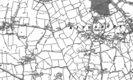 Old Map of Kingsbury, 1895