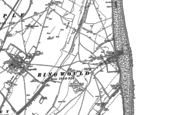Old Map of Kingsdown, 1896