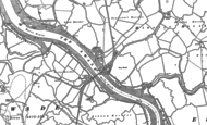 Old Map of Kingsferry Br, 1896