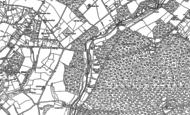 Old Map of Kingsmead, 1895
