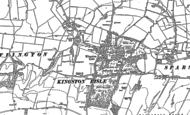 Old Map of Kingston Lisle, 1898