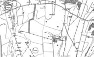 Old Map of Kingstone Warren, 1910