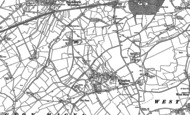 Old Map of Kington Magna, 1900 - 1901