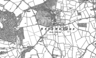 Old Map of Kingweston, 1885