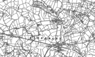 Old Map of Kinnerley, 1881 - 1900