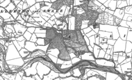 Old Map of Kiplin, 1891