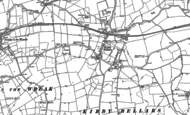 Old Map of Kirby Bellars, 1884 - 1902