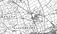 Old Map of Kirby Hill, 1889