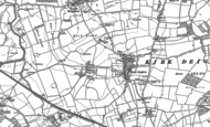 Old Map of Kirk Deighton, 1892